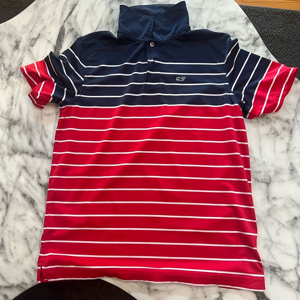 boys vineyard vines polo (M.12-14)